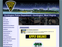 Tablet Screenshot of hpdwv.com